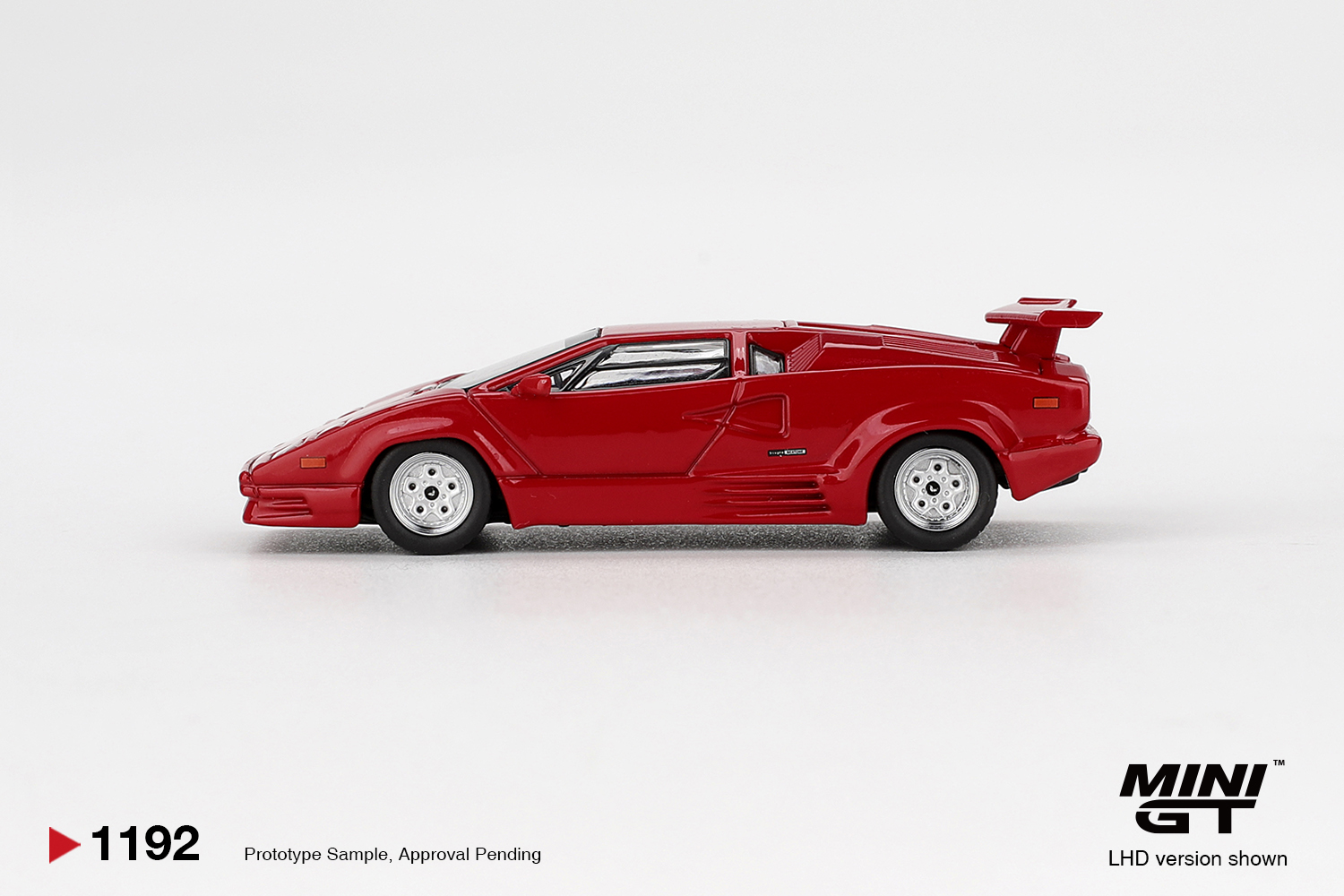 Mini GT 1/64 Lamborghini Countach 25th Anniversary Red - MGT01192-L