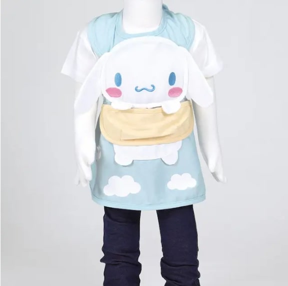 Skater Cinnamoroll 嬰兒圍裙 衣圍裙 飯兜 嬰兒圍兜護衣 平行進口