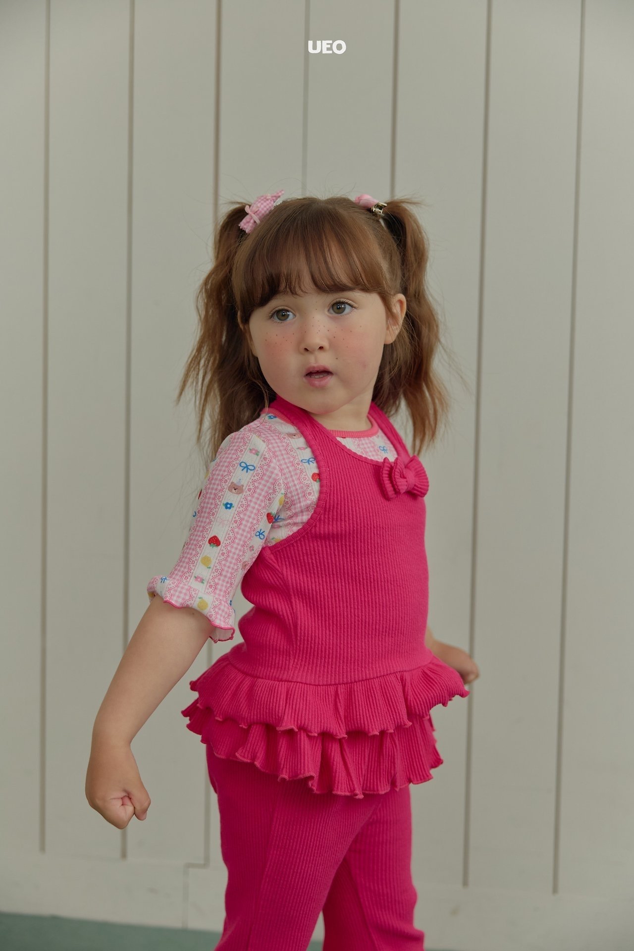 Girls | Bear Frill T-shirt