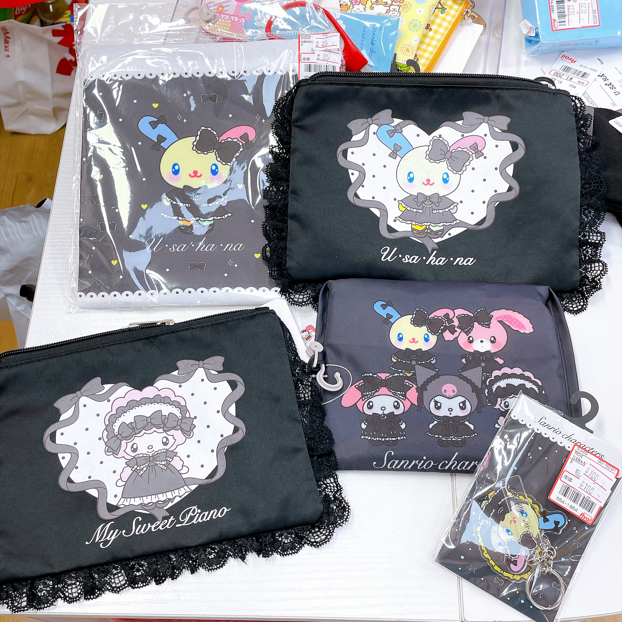 日本直送Sanrio  Lolita系列 Piano Kurumi Melody UsahaHana