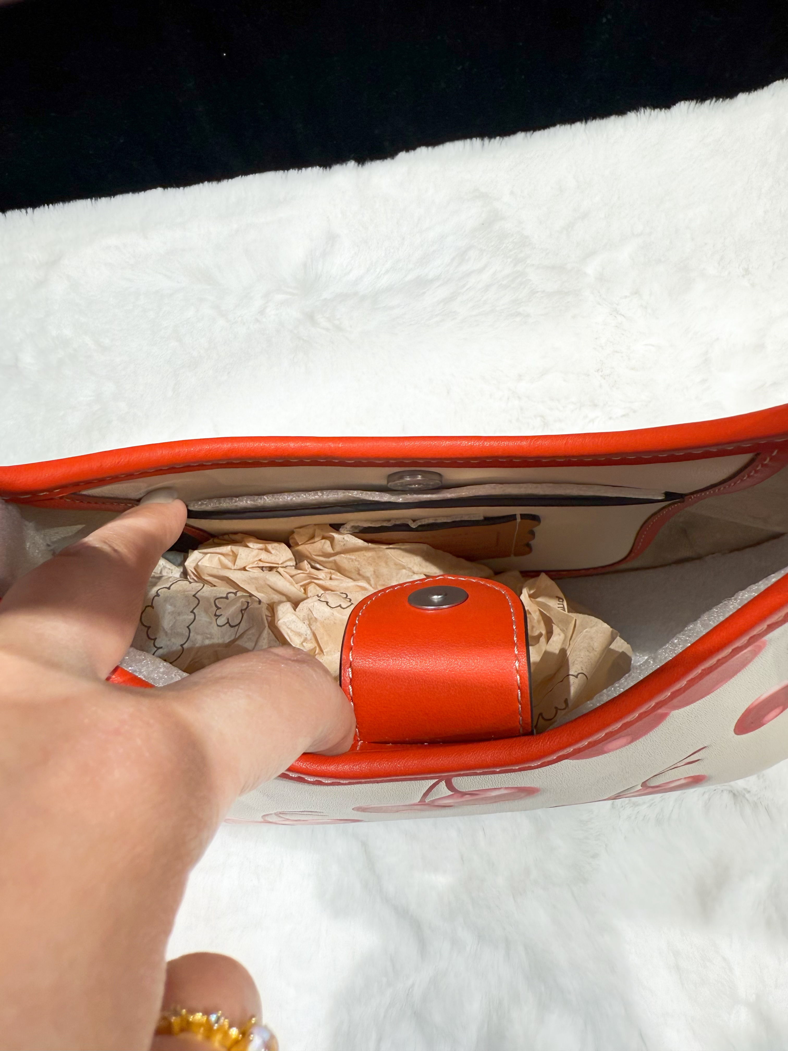 Coach Ergo bag cherry/red