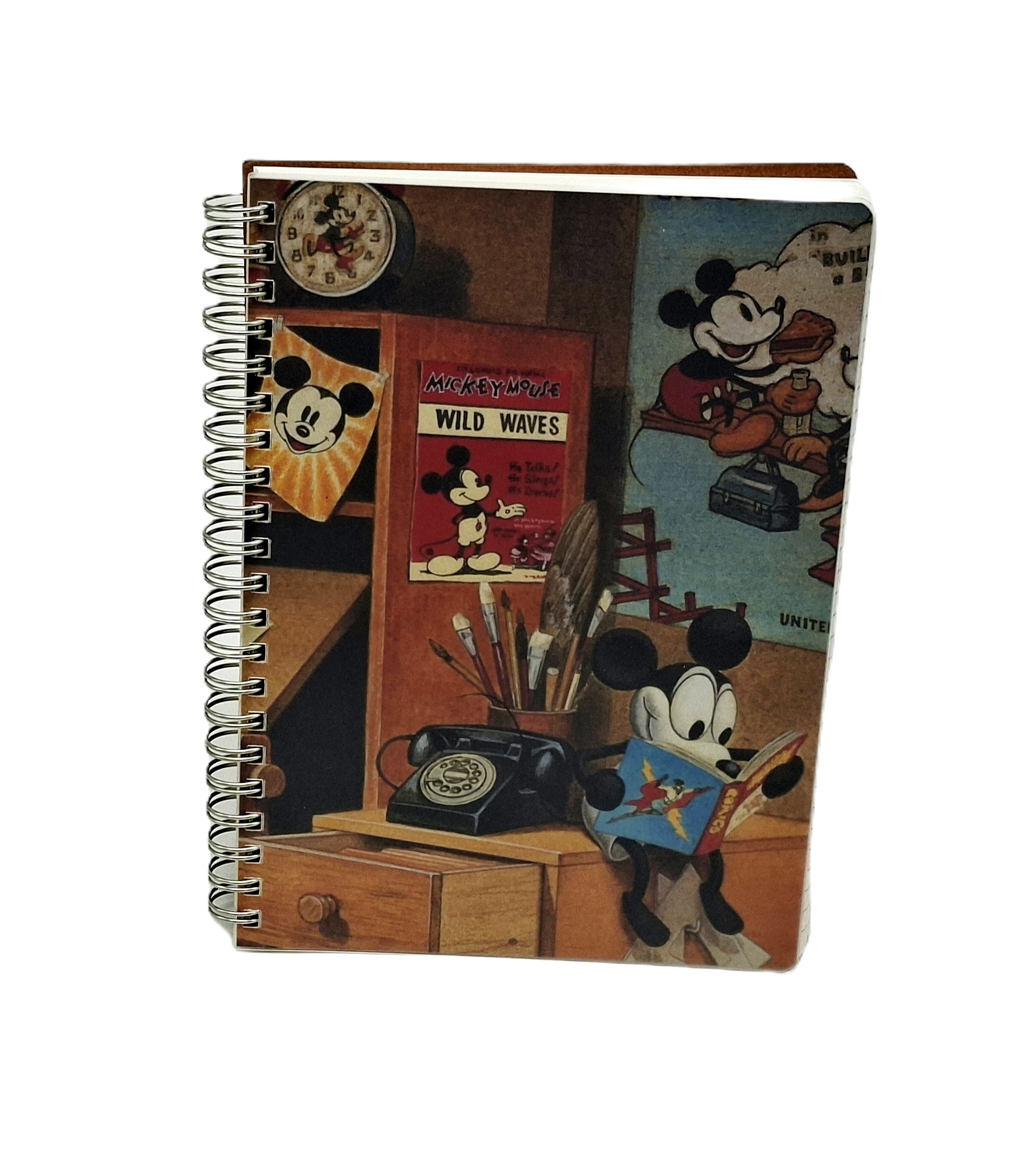 A5 線圈橫線筆記本 Mickey Mouse  (DWR-A5-708)