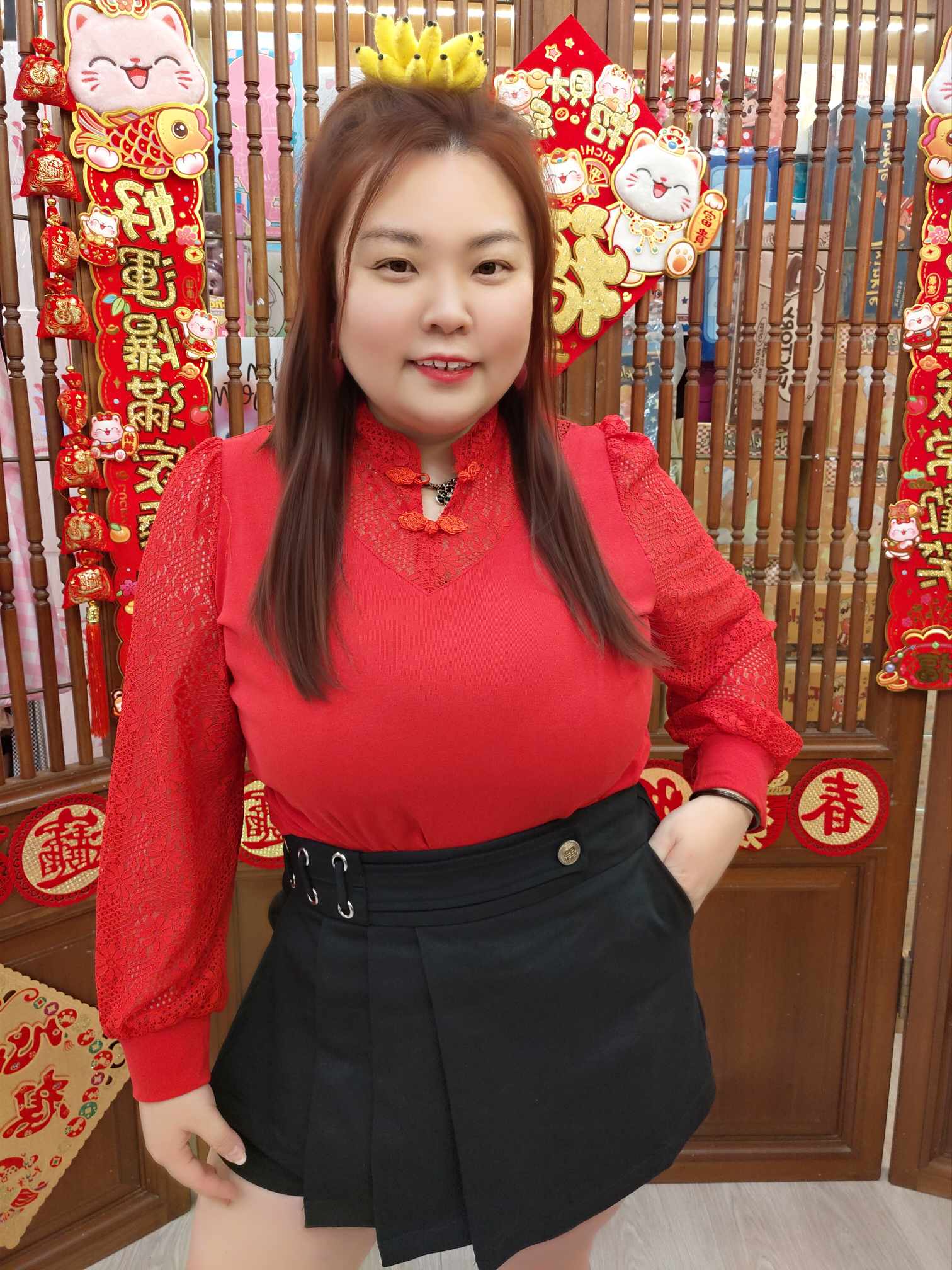 NBB10 22182 中国钮长袖衫（胸围 100-130CM）