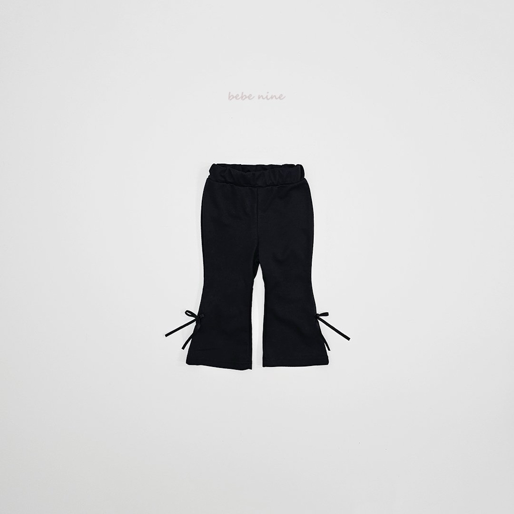 🌸預訂 韓國直送🌸🇰🇷Bebenine兩色絲帶喇叭褲