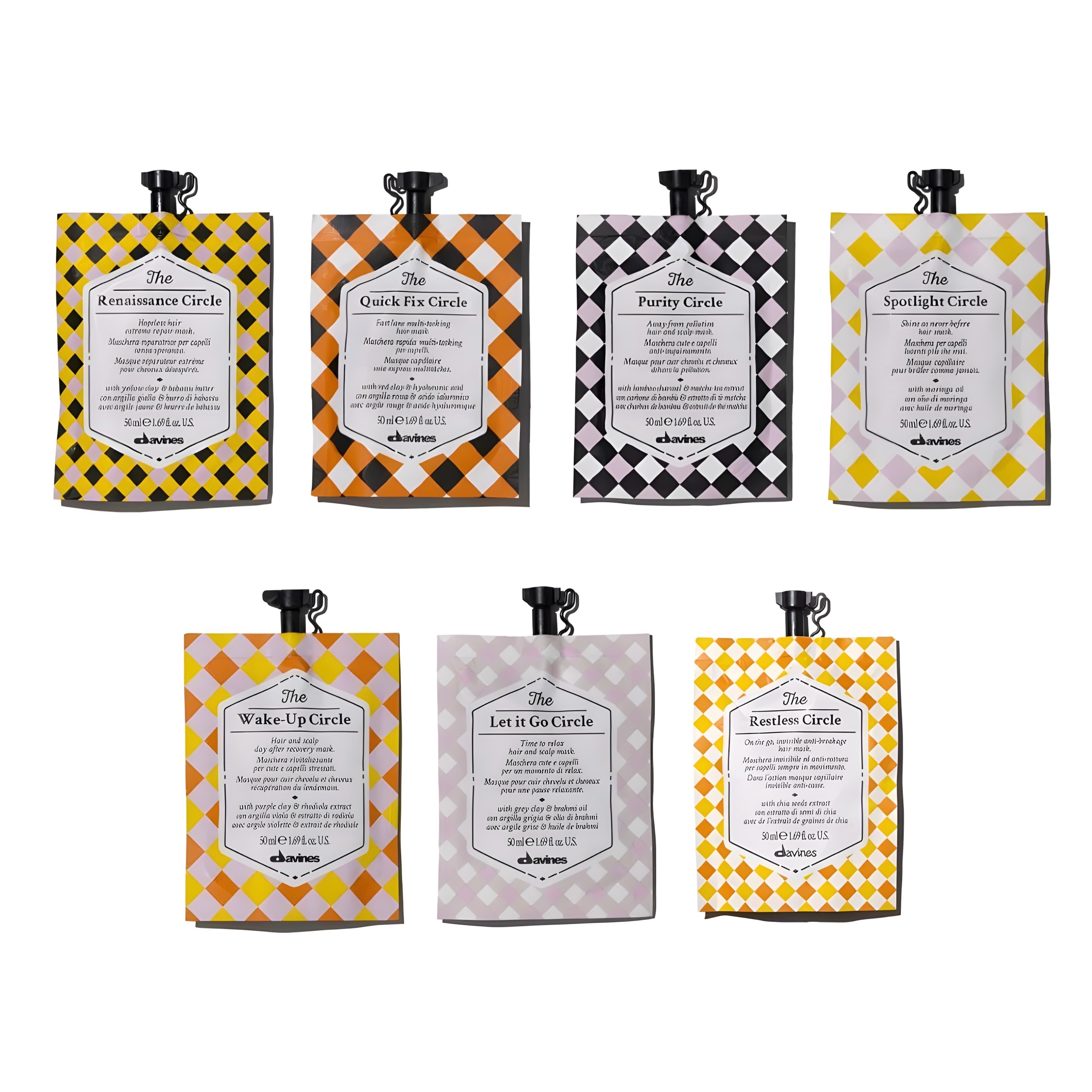 Davines THE CIRCLE CHRONICLES Hair Mask Bundle 自選3包髮膜優惠組合 