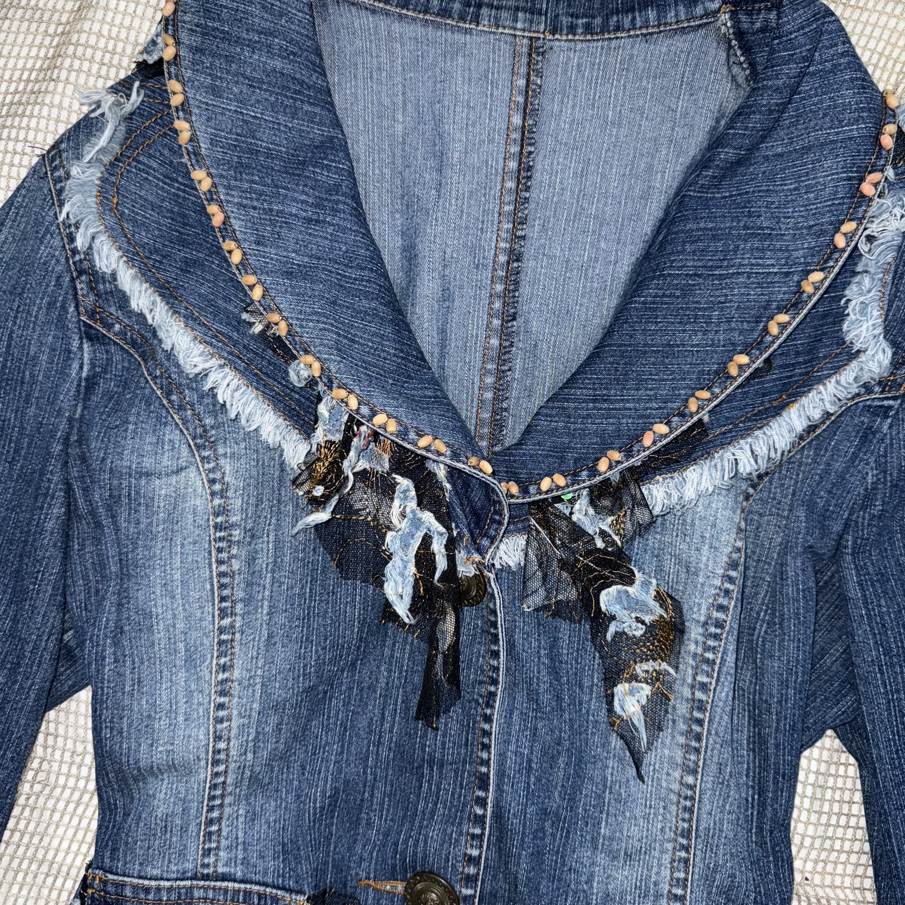 Decorative Denim Jacket