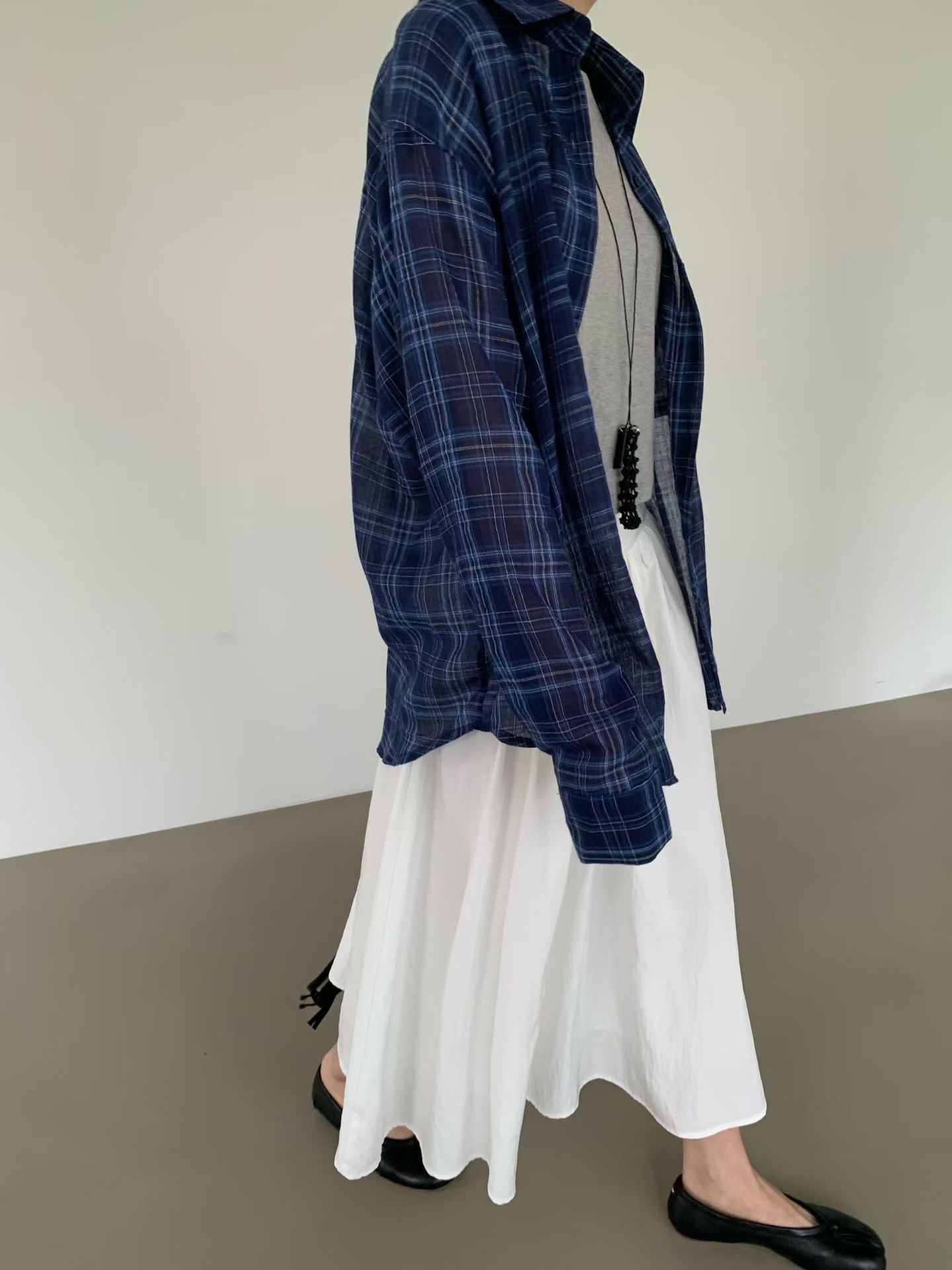 (預購優惠）Plaid pattern shirt #sh37