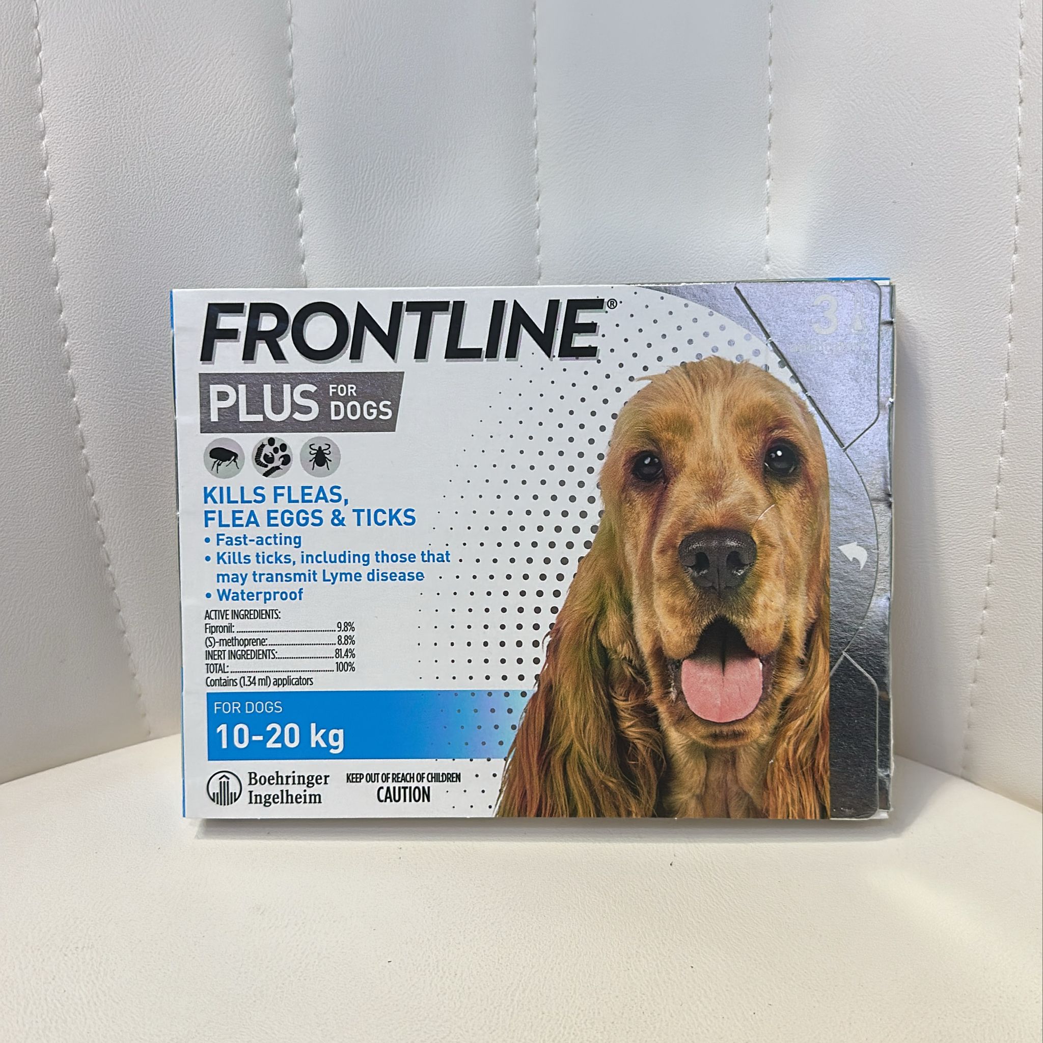 FRONTLINE Plus 犬用滅蚤滴劑 (10-20公斤)