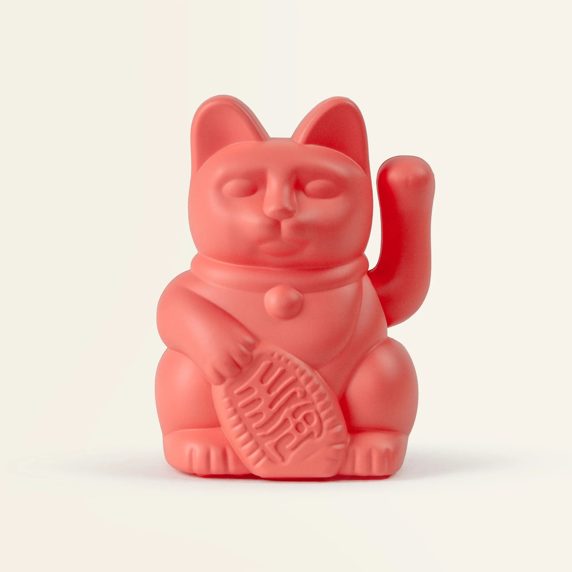 📦訂購 Donkey Products Lucky Cat Solar (NEON ORANGE) 霓虹橙色 太陽能 招財貓
