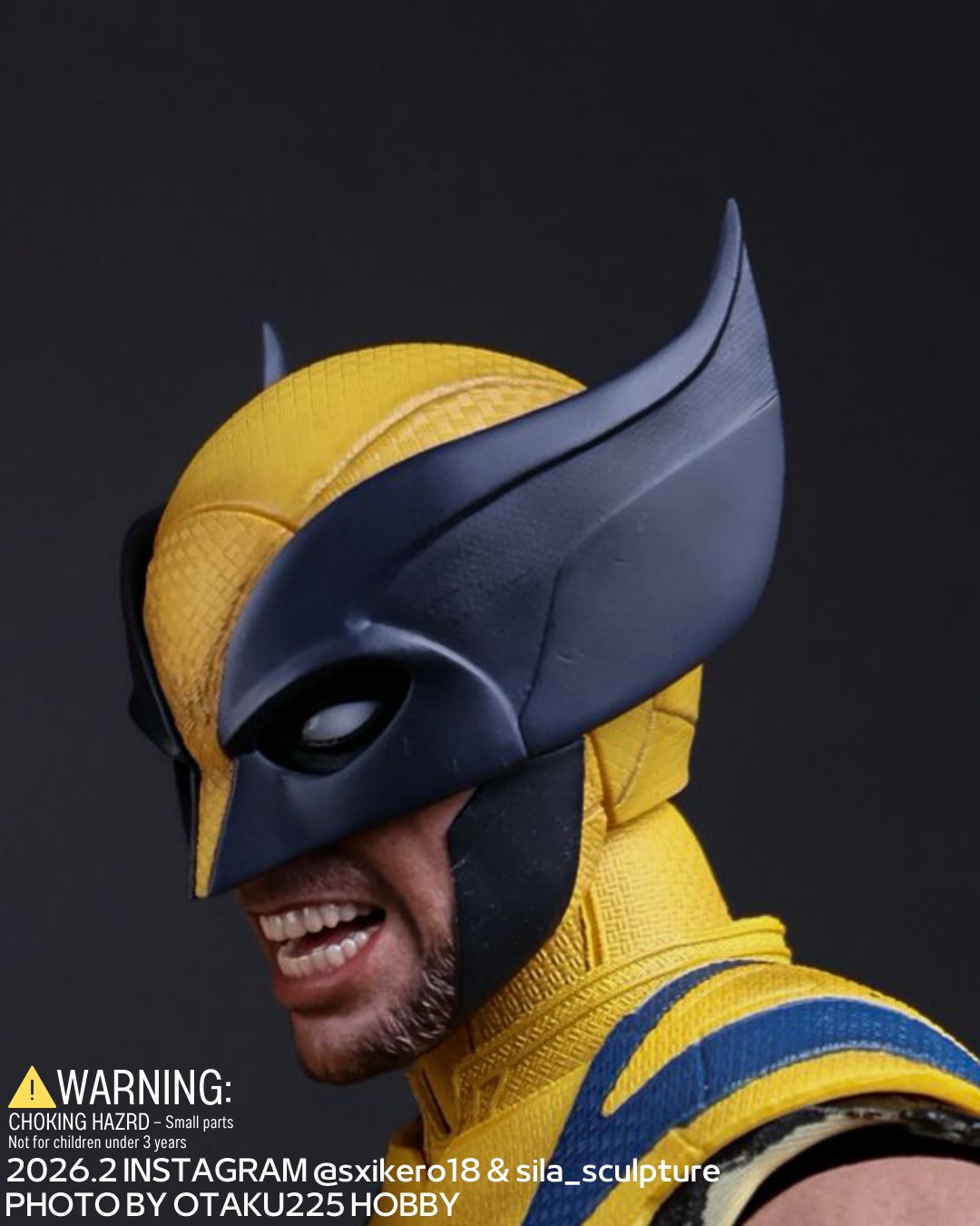 狼人面罩頭雕項目 Wolverine movie accurate cowl project