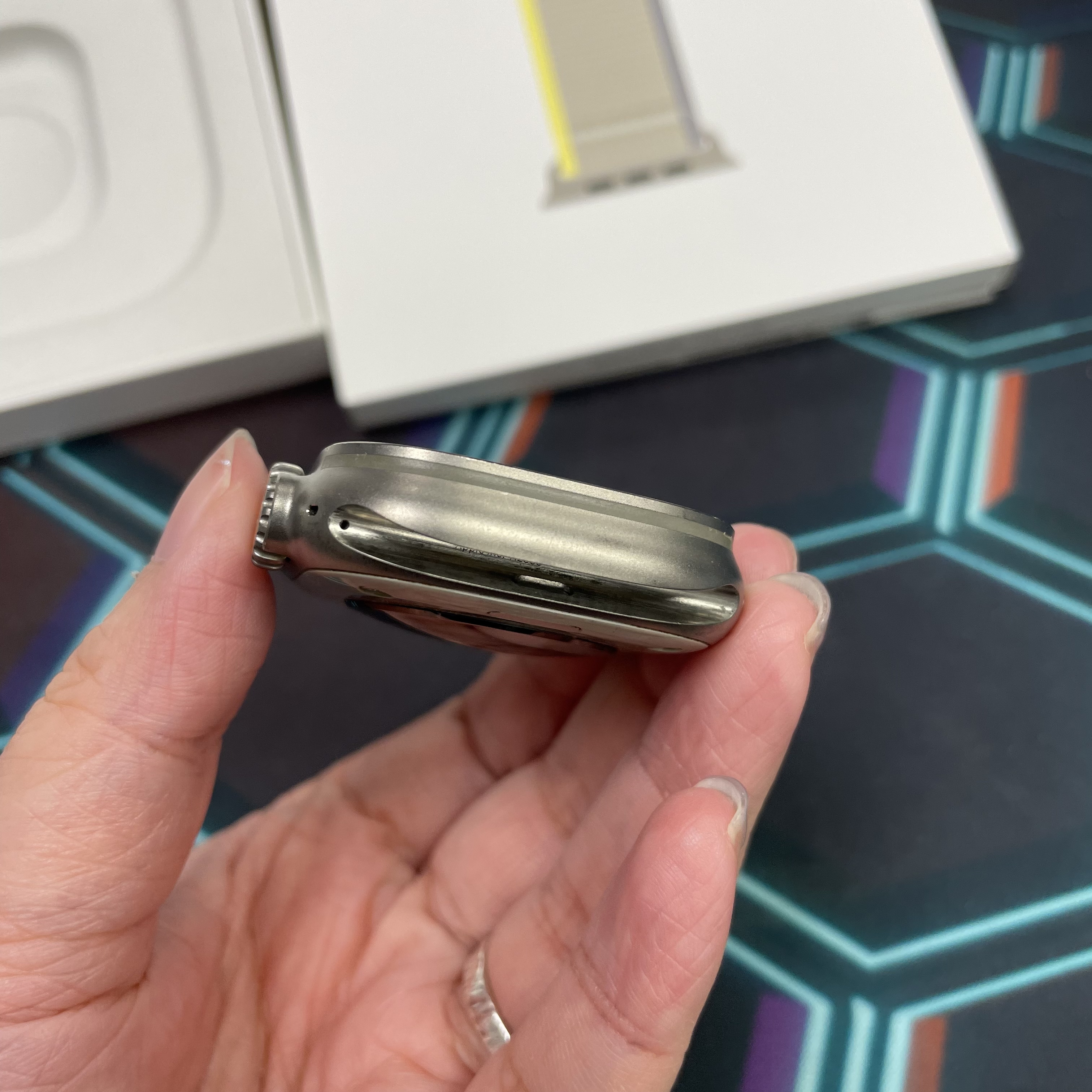 *8173 Apple Watch Ultra 1 勁靚機 49mm 原色 gray