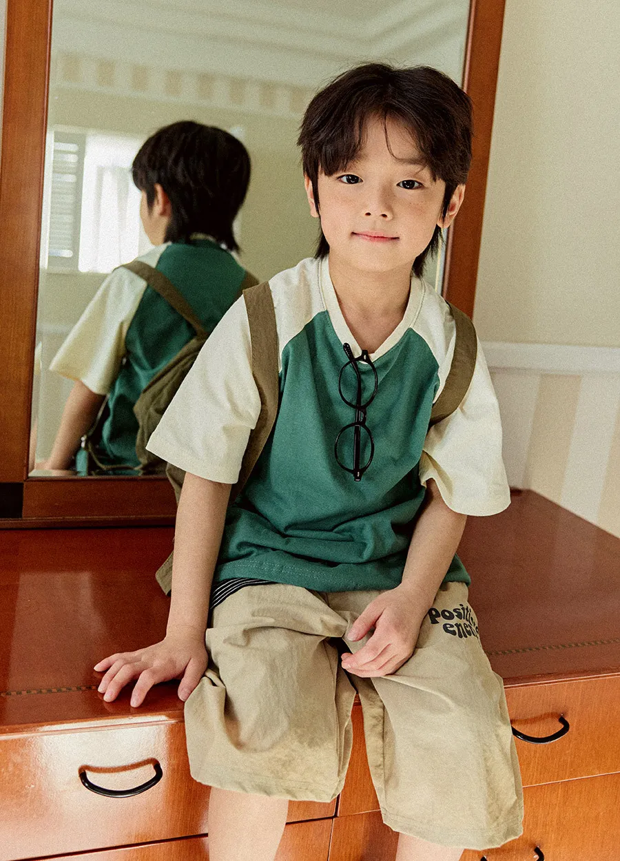 🇰🇷 Whitesketchbook | 字母五分短褲 2色