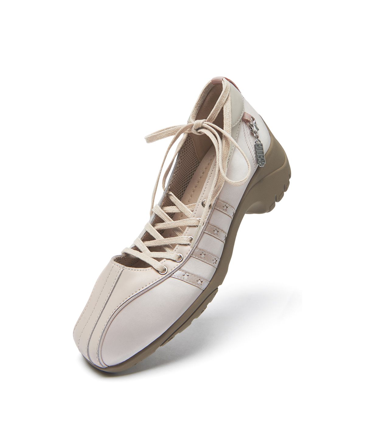 [Rockfish Weatherwear x ILLIT] BLISS HEEL LACEUP SNEAKERS - WHITE (2色)