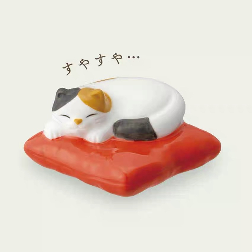 日本Decole貓咪系列筷子架