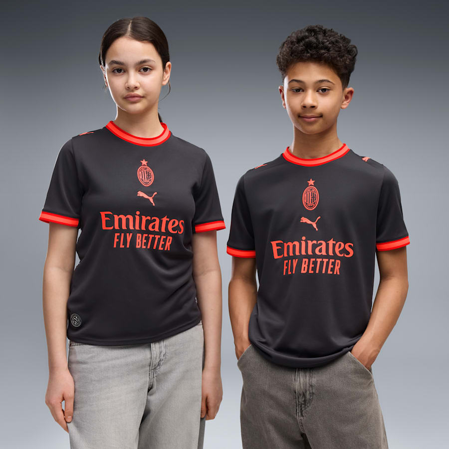Puma AC Milan AC米蘭 2026-27 三客童裝球迷版球衣 (可加印字章) 784140_03