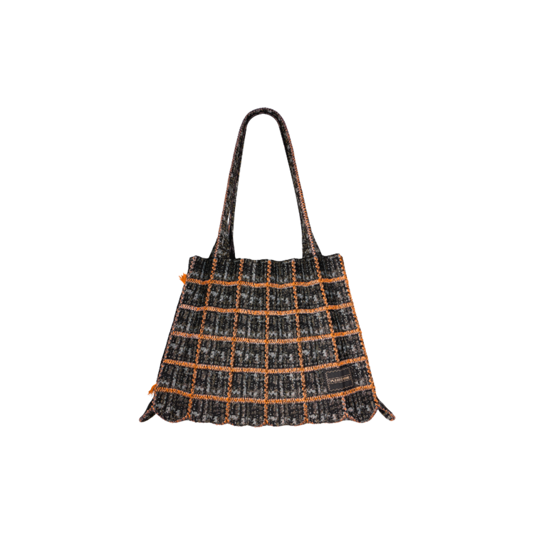 PLEATSMAMA Tweed Shopper Bag (3色)