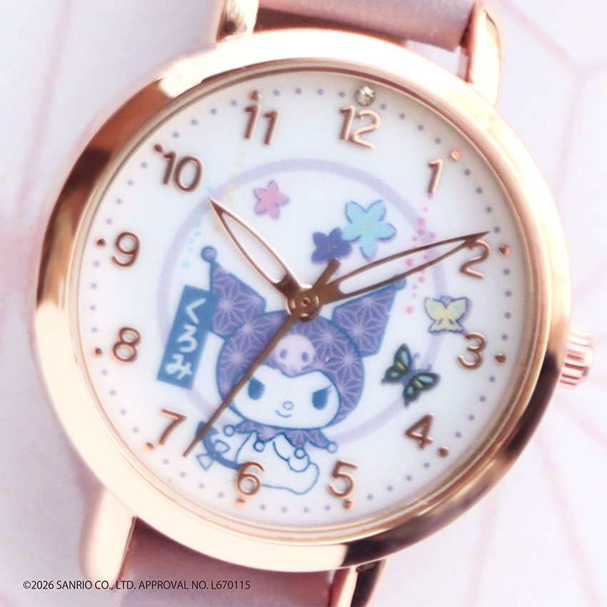 🆕【⭐訂購⭐】  🇯🇵日本直送 🌀#Sanrio 日式圖案設計 皮帶手錶 [3款選] 🌀 [ELED-0025][260603]
