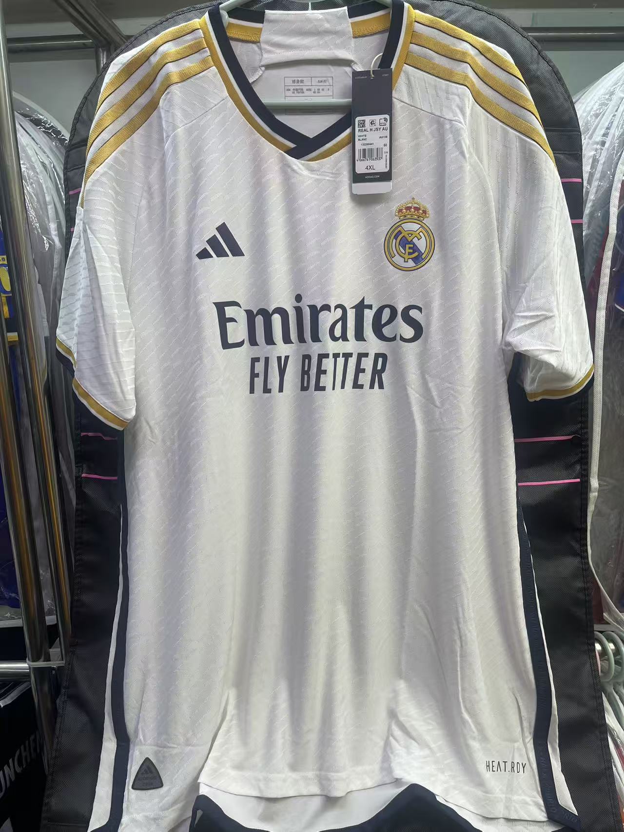 2023-24 Real Madrid Home Authentic Shirt "BNWT"