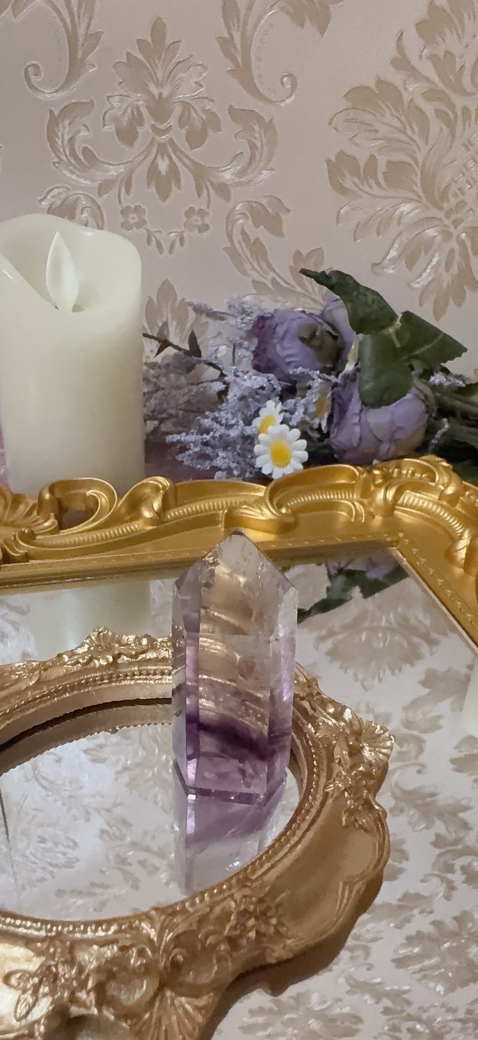 正宗巴西 Bahia 巴希亞 ‧ 晶瑩通透切磨紫水晶柱 🔮