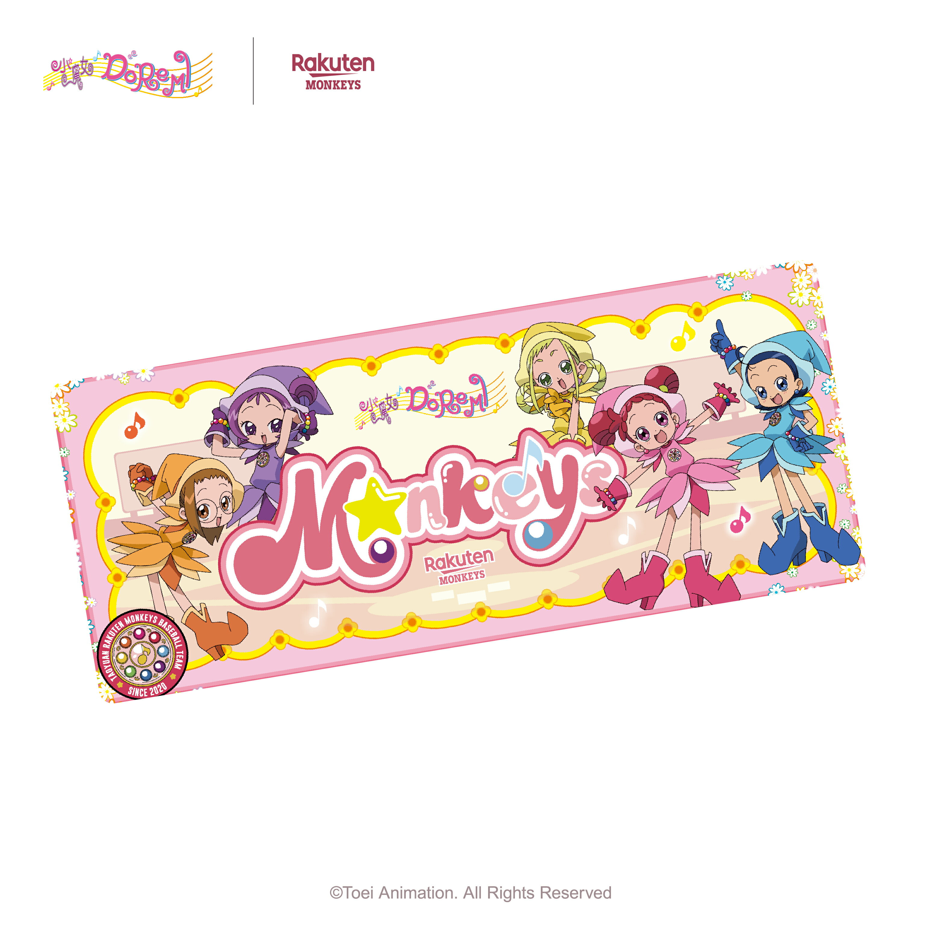 小魔女DoReMi 台灣樂天桃猿 滑鼠墊 #P-DOG1017 [TW] (PRE-ORDER) [2026/08]