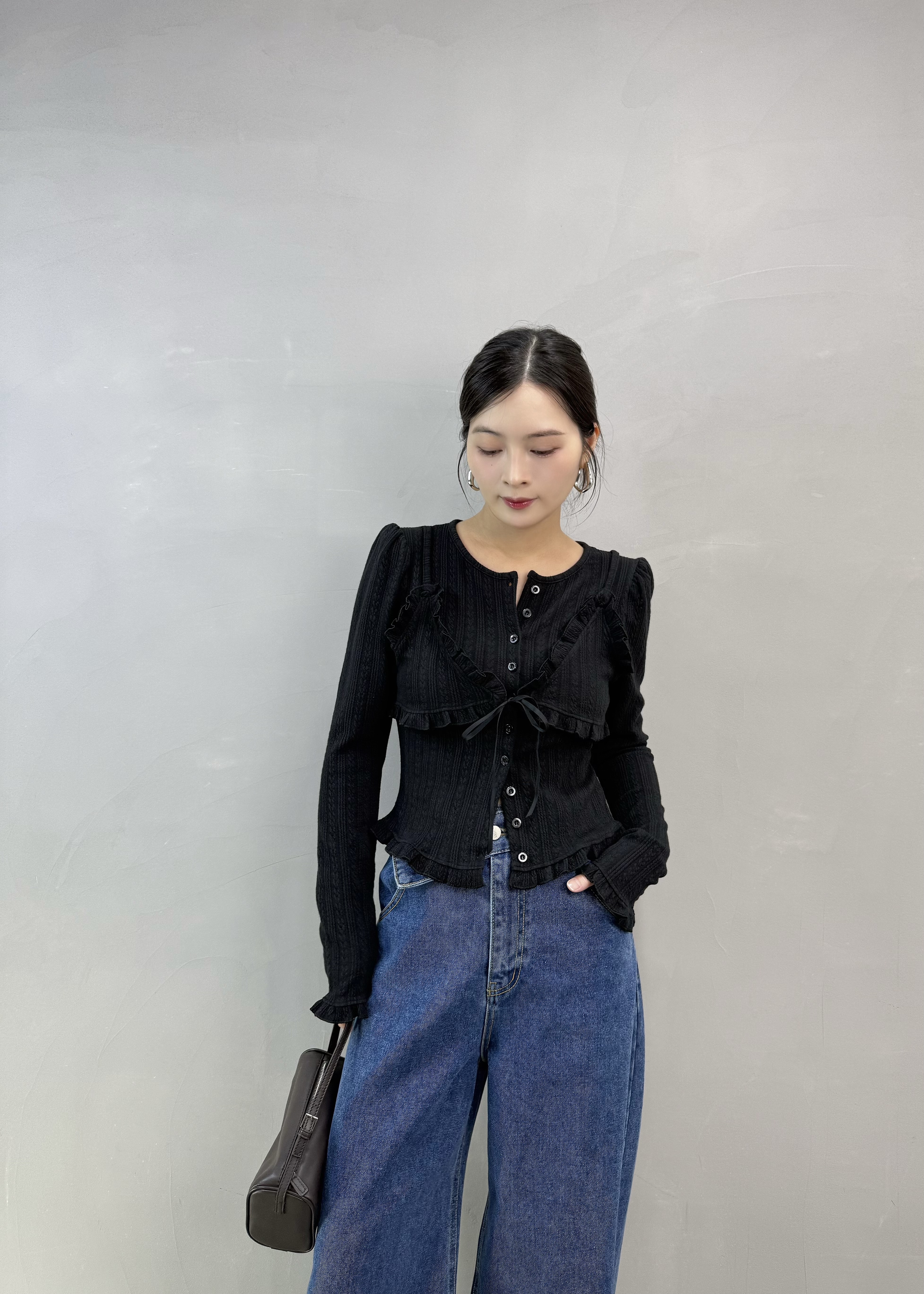 J07 女神ruffle Top