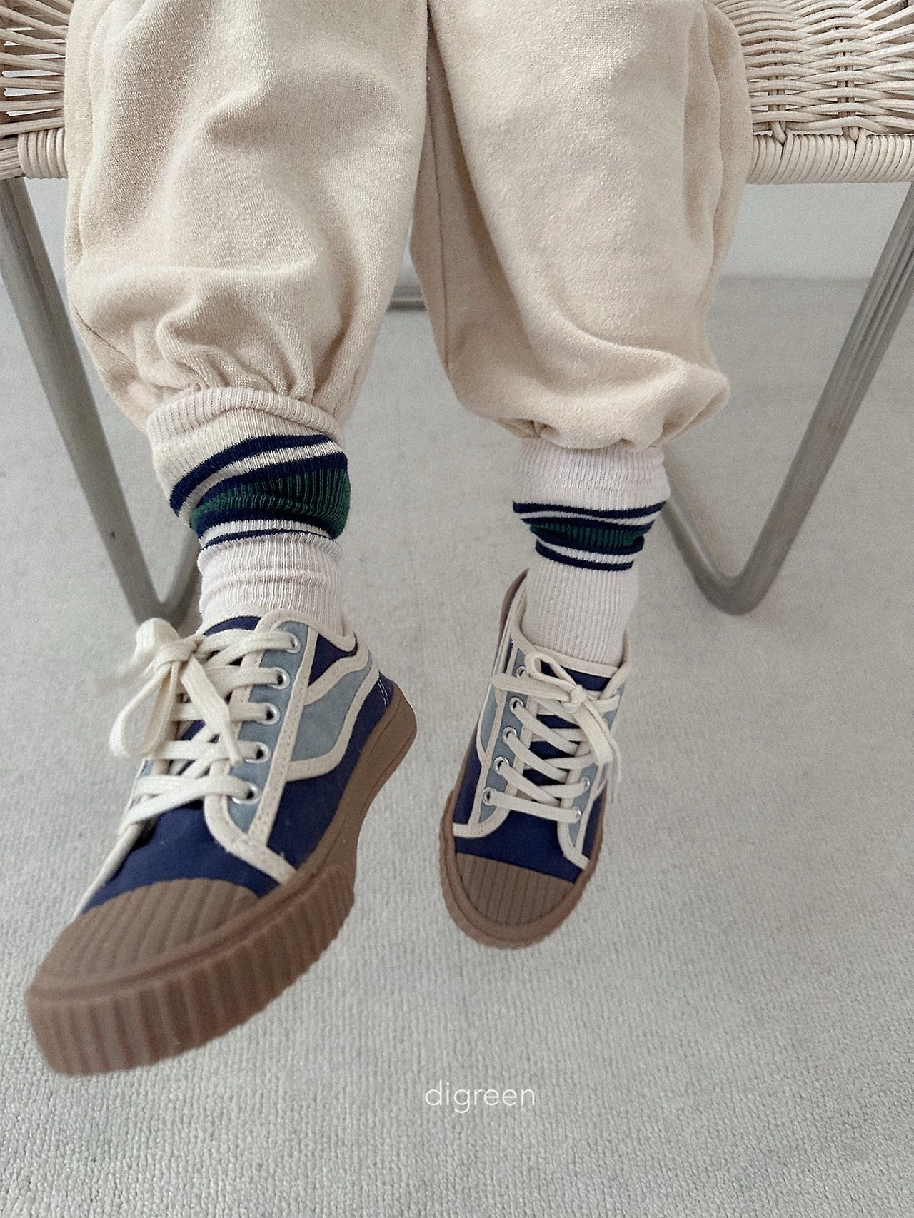 Digreen | authentic socks  set of 3