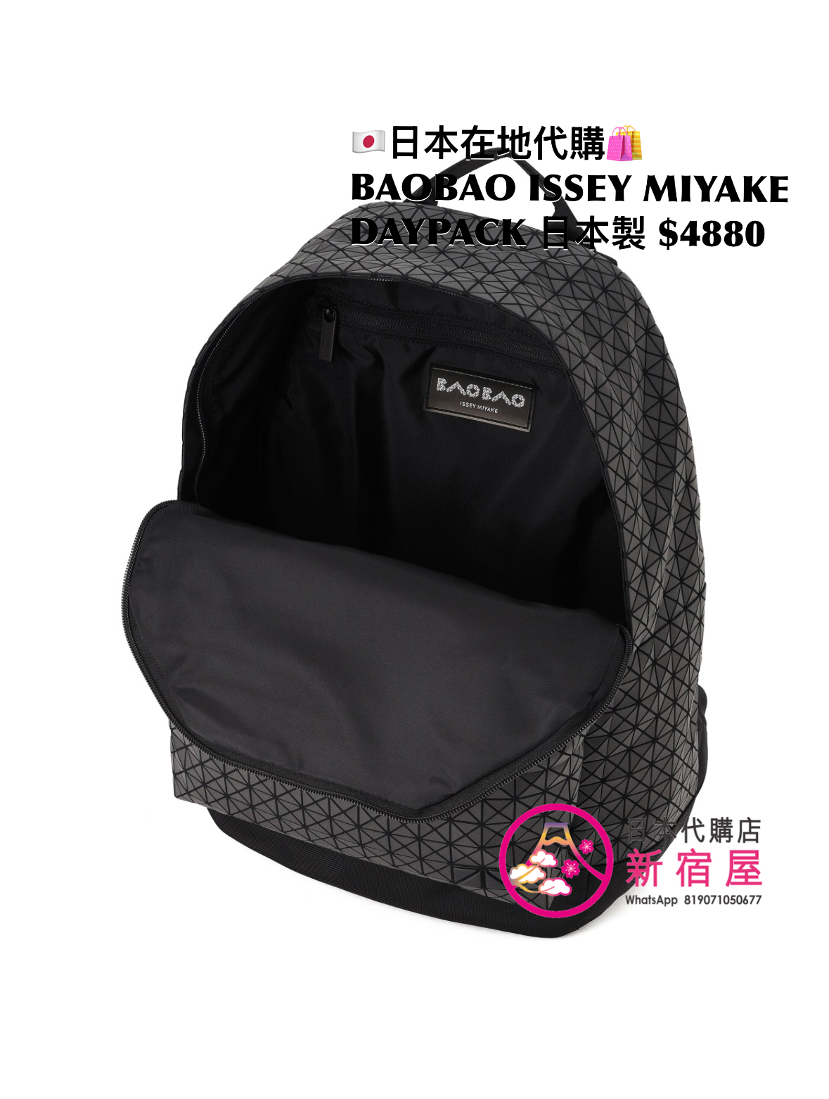 BAOBAO ISSEY MIYAKE DAYPACK