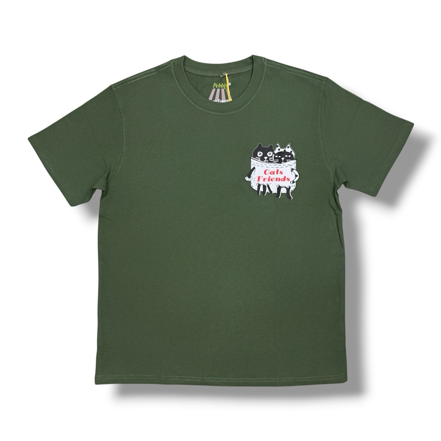 Catsfriends Pocket Tee