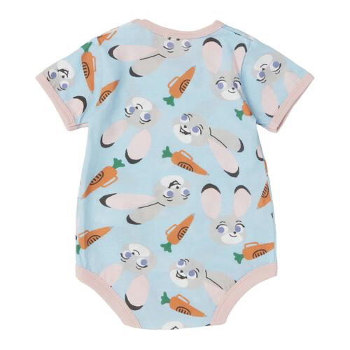 🇯🇵預訂 日本直送🇯🇵優獸大都會朱迪人物滿印純棉短袖包屁衣