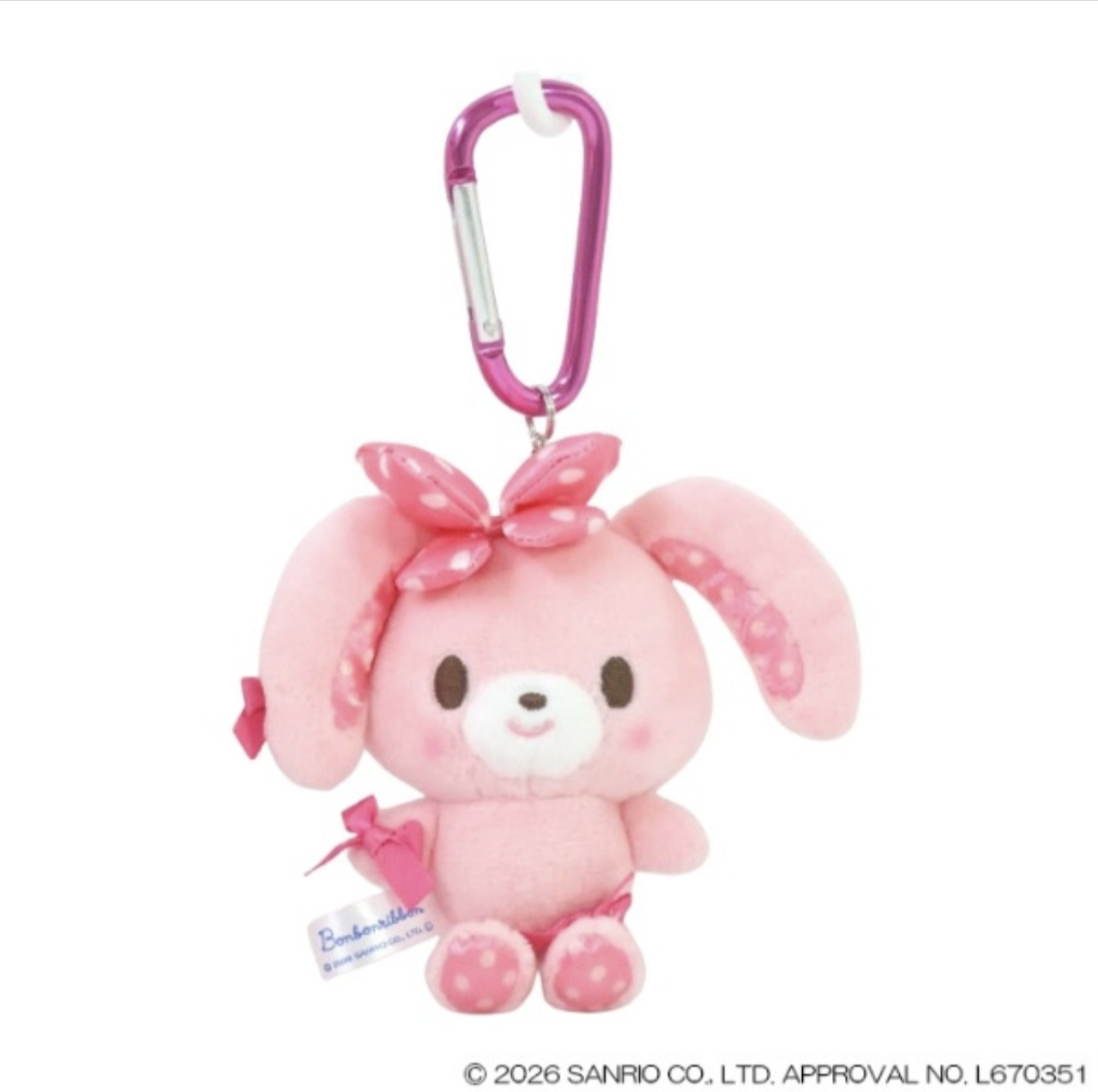 登山扣吉祥物 Bonbonribbon
