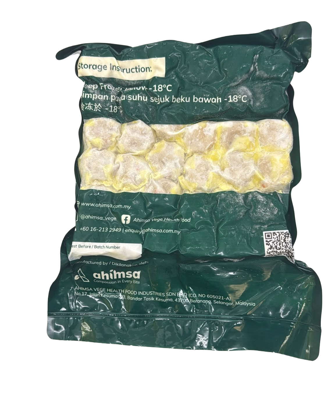  麥之素-素燒賣皇(純素) 1000g/ Vegetarian Kingdom Dumpling (Vegan) 1000g