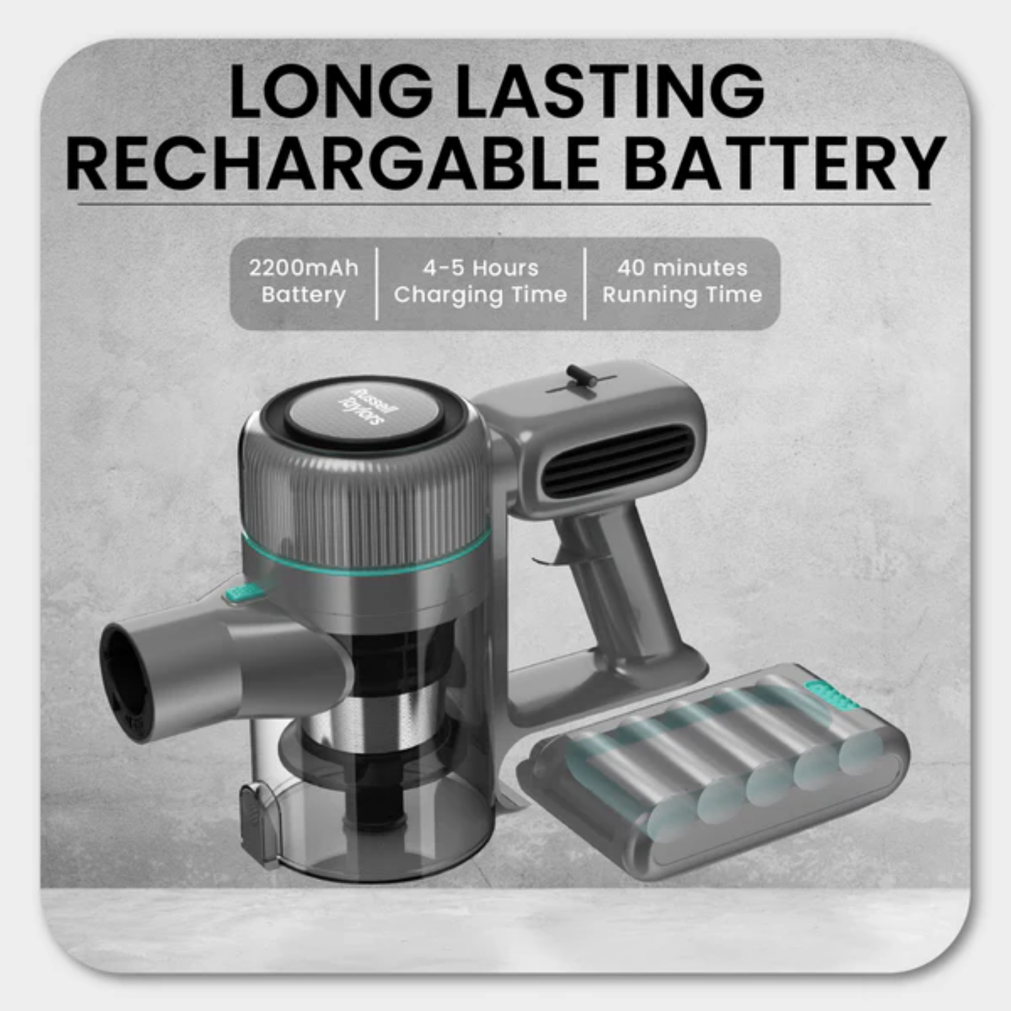 Russell Taylors Cordless Stick Vacuum (V7)