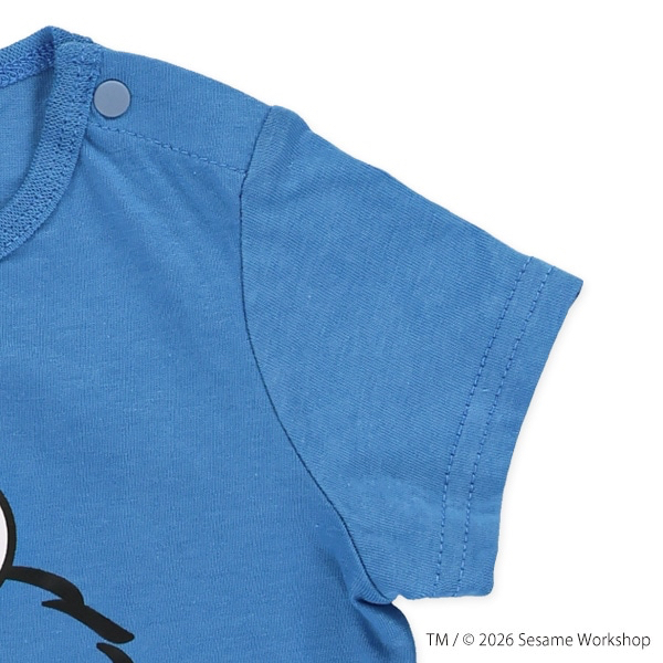 🇯🇵預訂 日本直送🇯🇵兩色芝麻街純棉短袖連身服