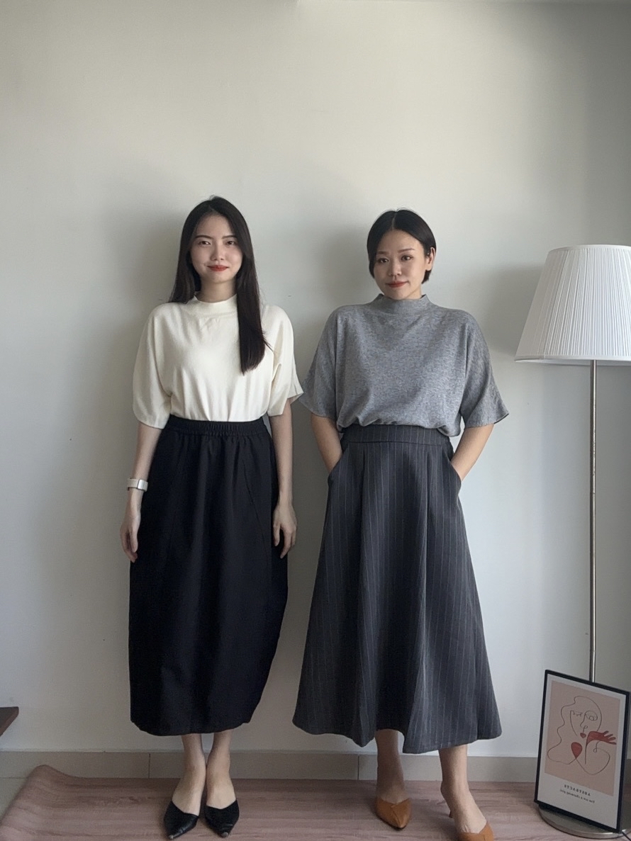 T4300 Mock Neck Knit Top - 4 Colors 
