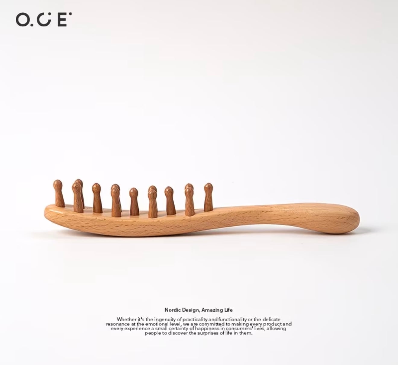Beech Meridian Massage Comb