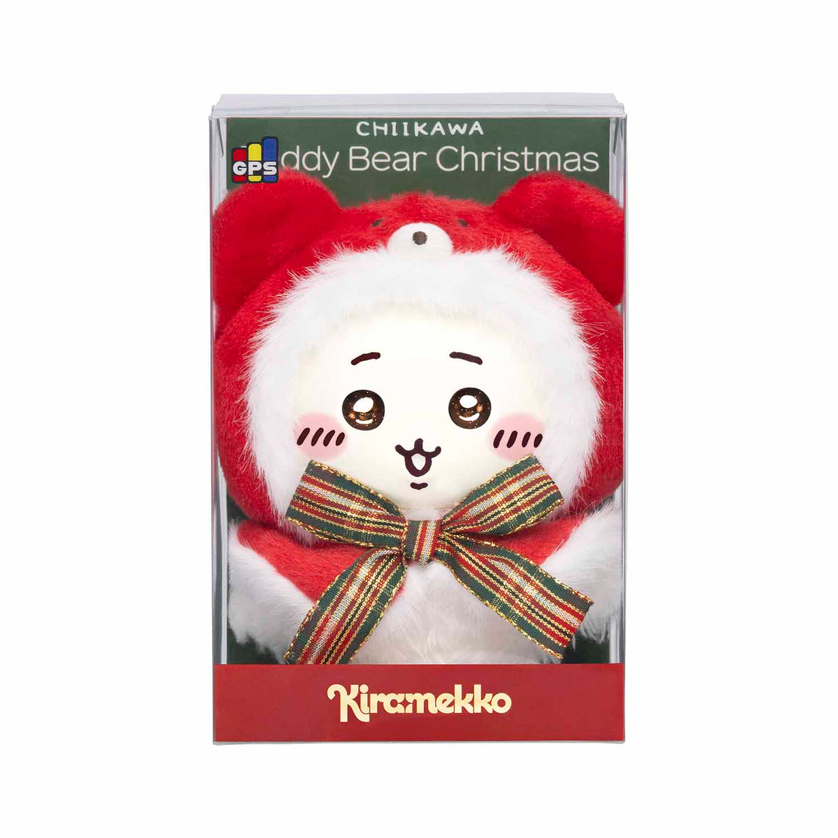 🎀【預訂】 Chiikawa Christmas Teddy Bear 公仔掛飾 - Chiikawa