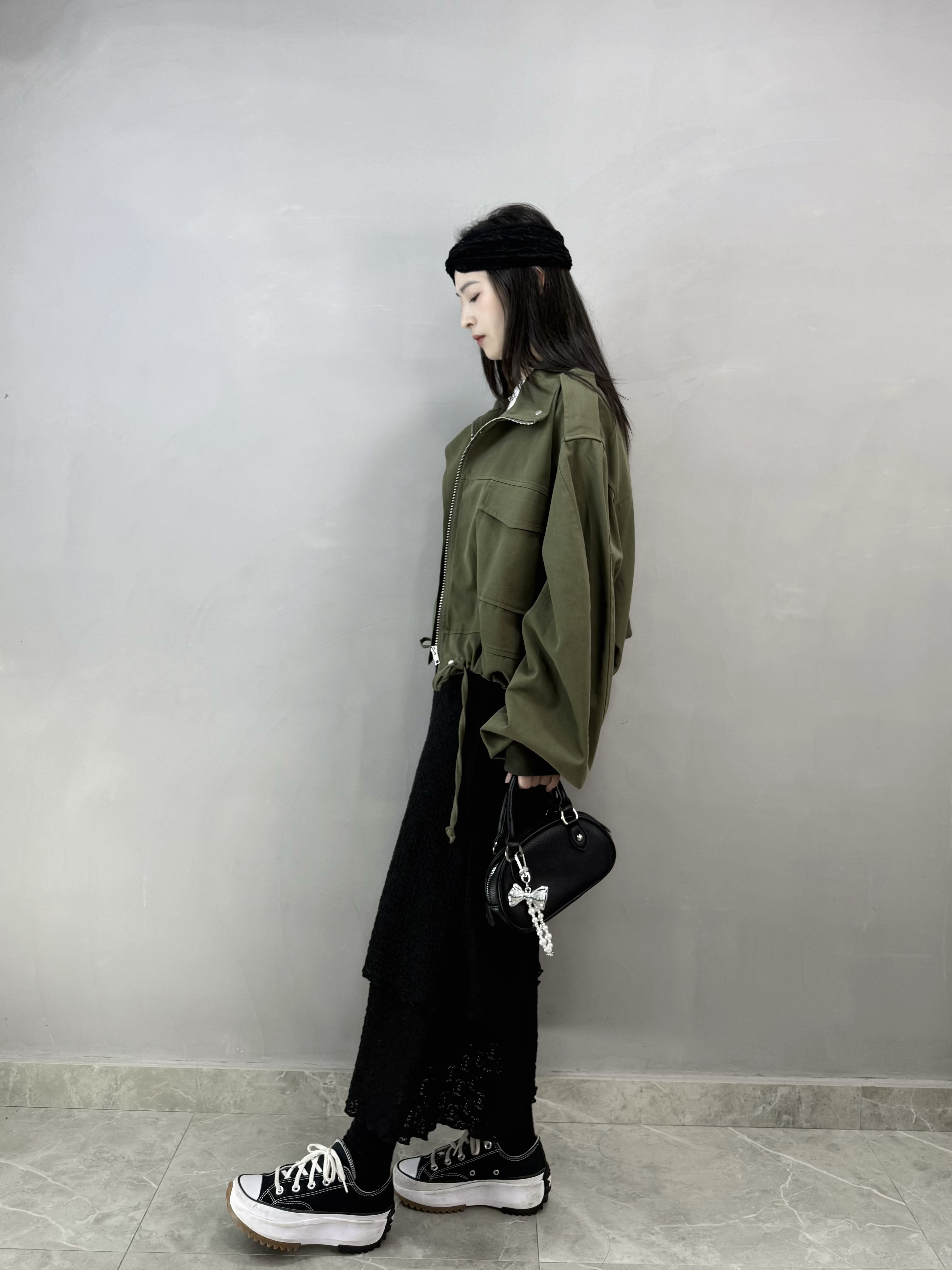 J68 雙袋束腳外套