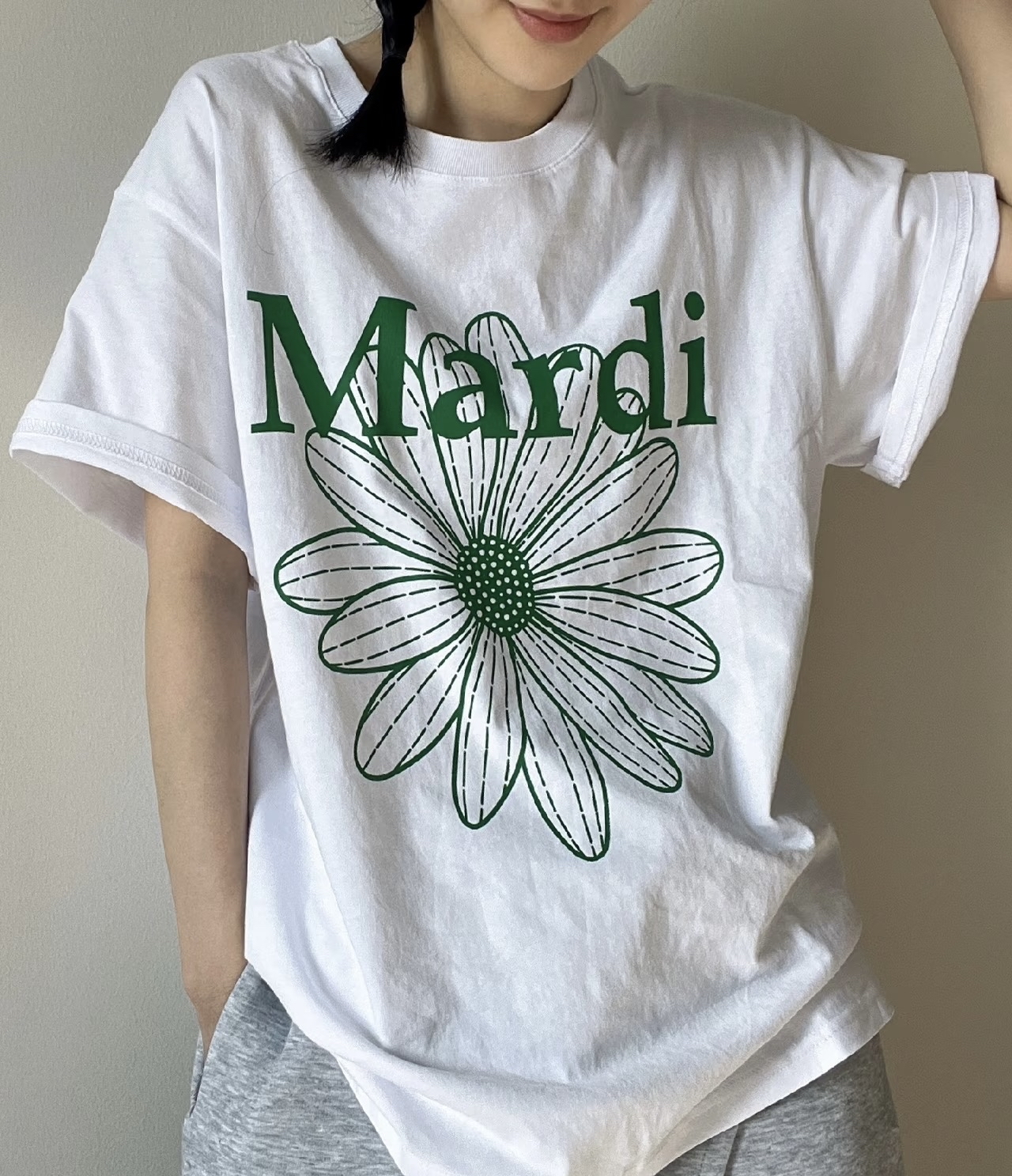  Mardi Mercredi 小雛菊短袖 T 恤