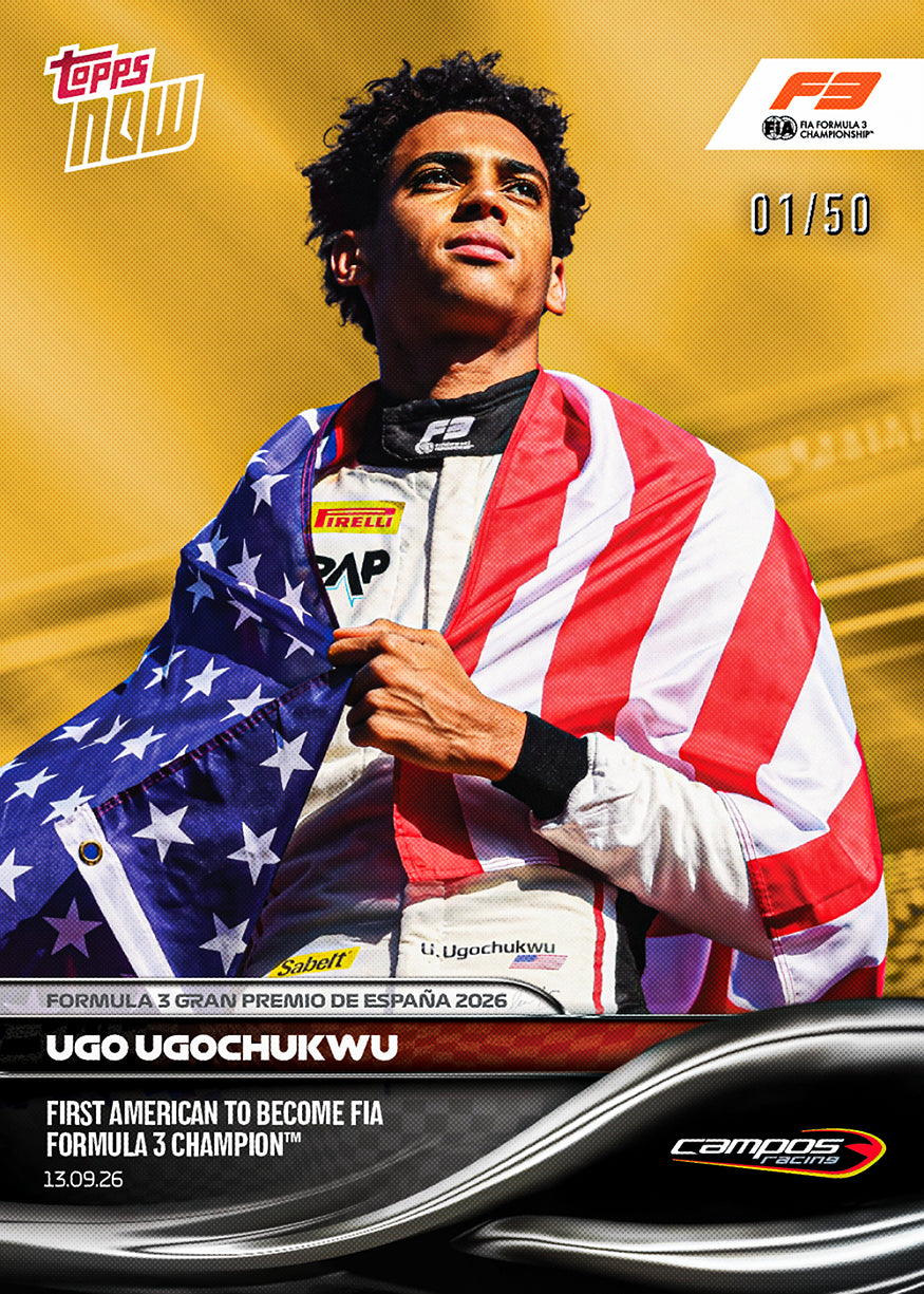 Ugo Ugochukwu - 2026 Formula 1® Topps NOW® #61【團購】