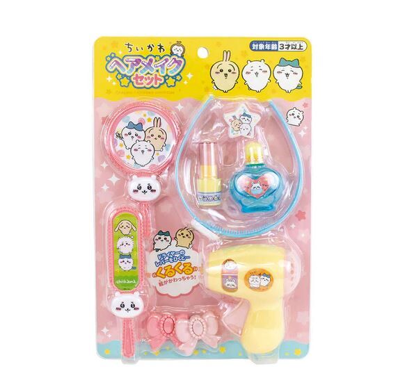 日本 MARUKA 髮廊玩具套裝Chiikawa / Frozen - 1件 - 現貨