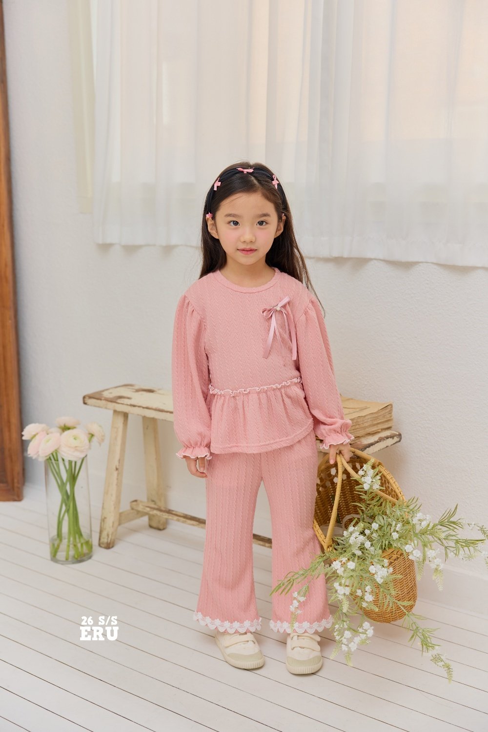 蝴蝶結🎀 喇叭褲套裝