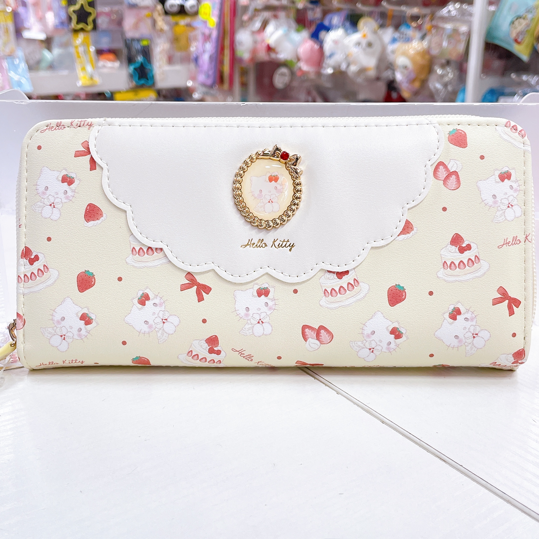 日本直送Sanrio 士多啤梨蛋糕系列銀包/長銀包