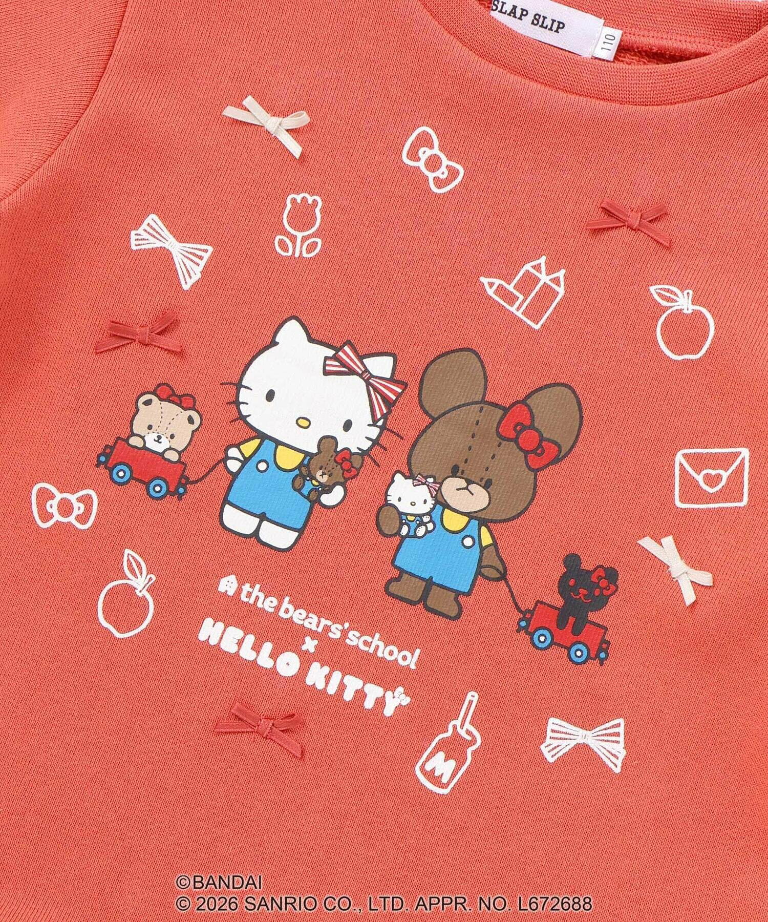 🆕【⭐訂購⭐】🌀 🇯🇵 日本直送 #Kitty x #theBearsSchool 蕾絲下擺 抓絨衛衣［2款選］🌀 [ELJA-0035][261103]
