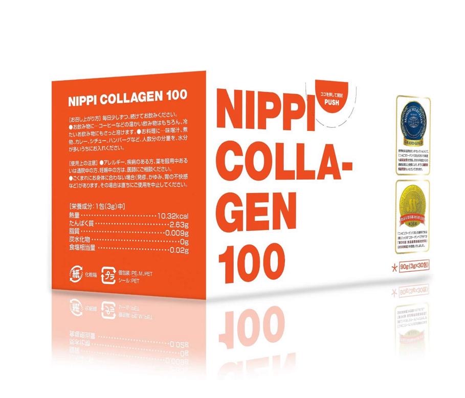 Nippi Collagen 100 美顏膠原蛋白肽 30包x3g