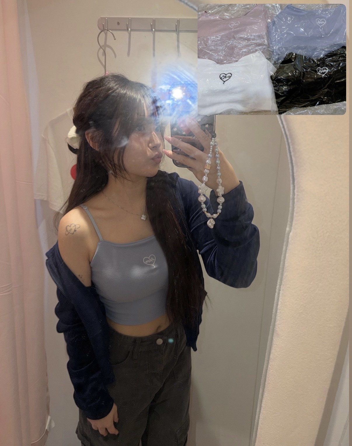 第二批✅2PM 🎀Embroidery Bra-Top 彈性舒服