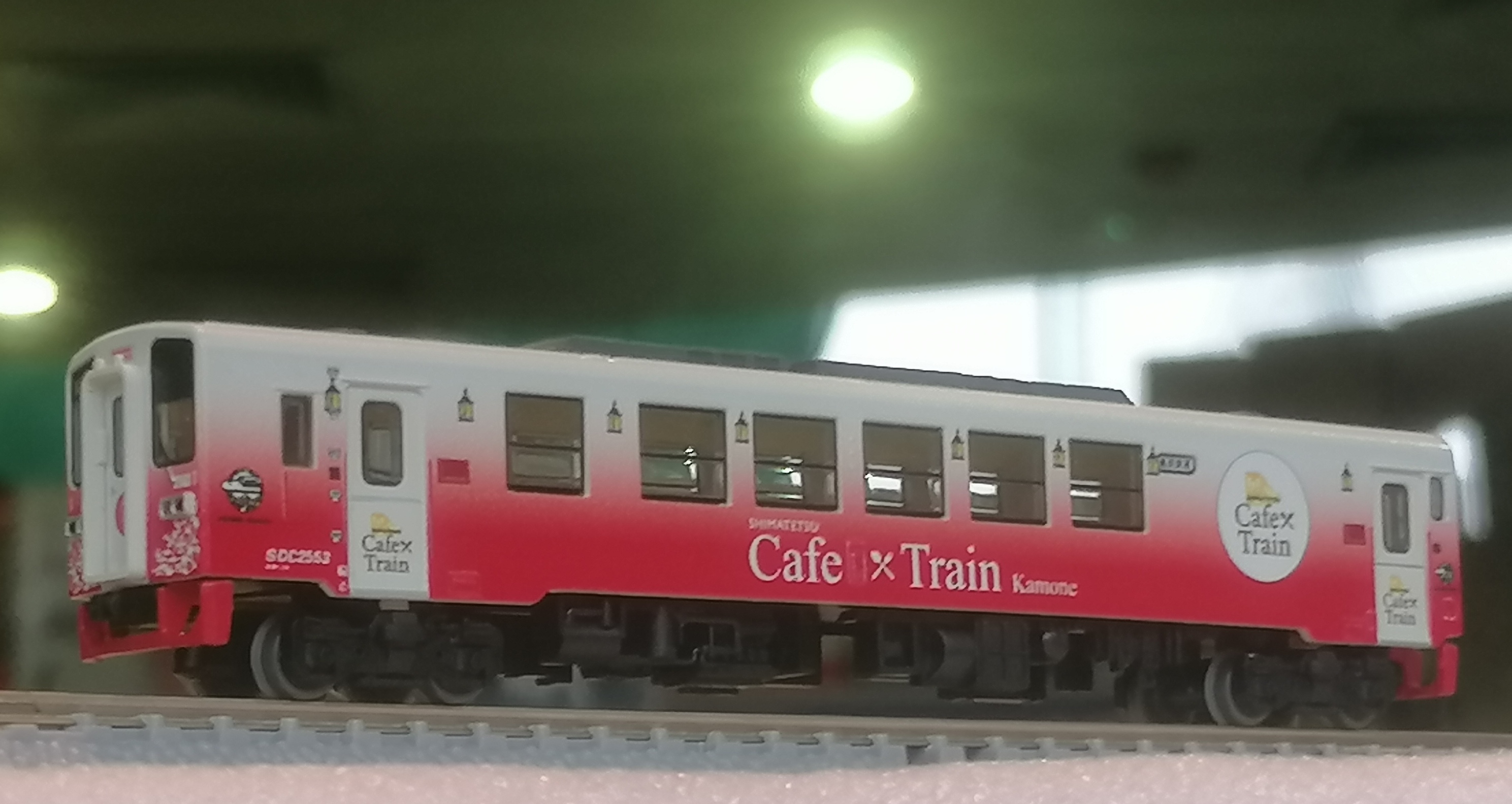 Tomytec N 規 Cafe 火車模型 （靜態展示亦可升級帶動力路軌行走）