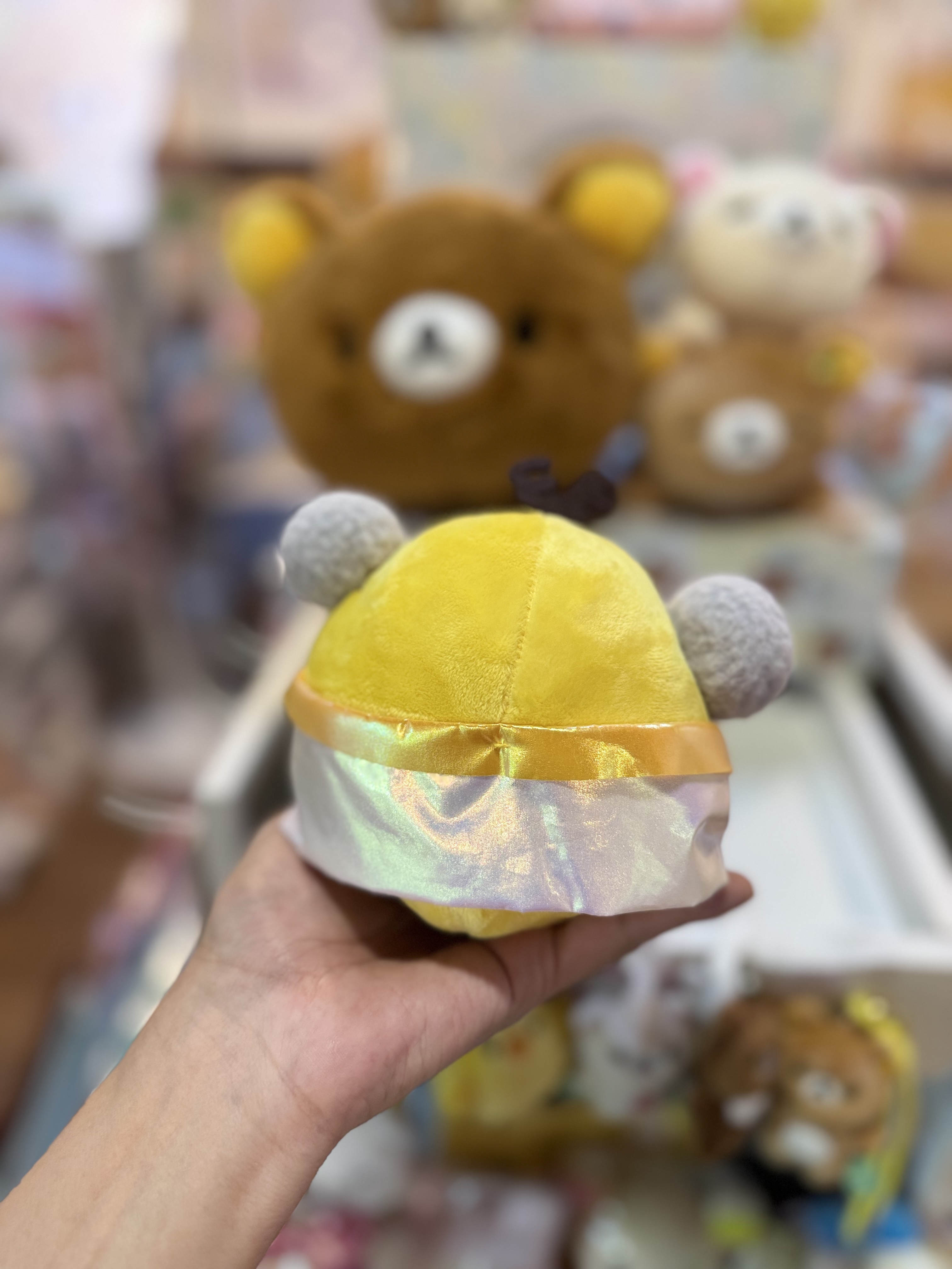 《現貨》全新rilakkuma 實驗室系列公仔 （耳仔可拉（小熊帽子可拉））