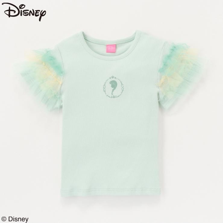 🇯🇵限時預訂 日本直送🇯🇵Anna剪影刺繡薄紗荷葉邊羅紋短袖上衣