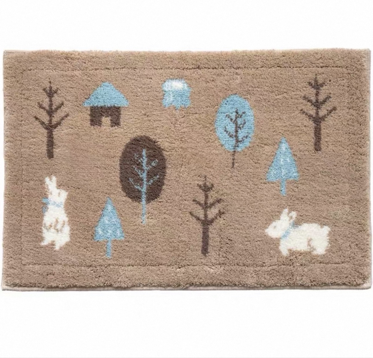 日本Oka 小雛菊花朵浴室墊