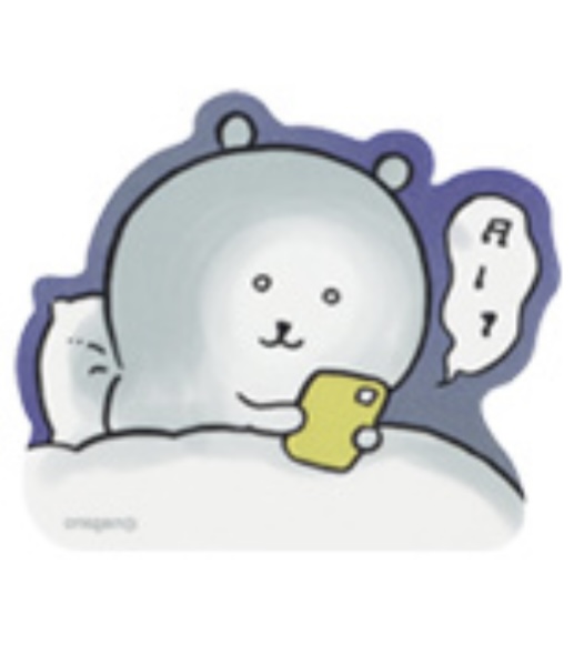 Chiikawa自嘲熊 夜光貼紙｜預訂
